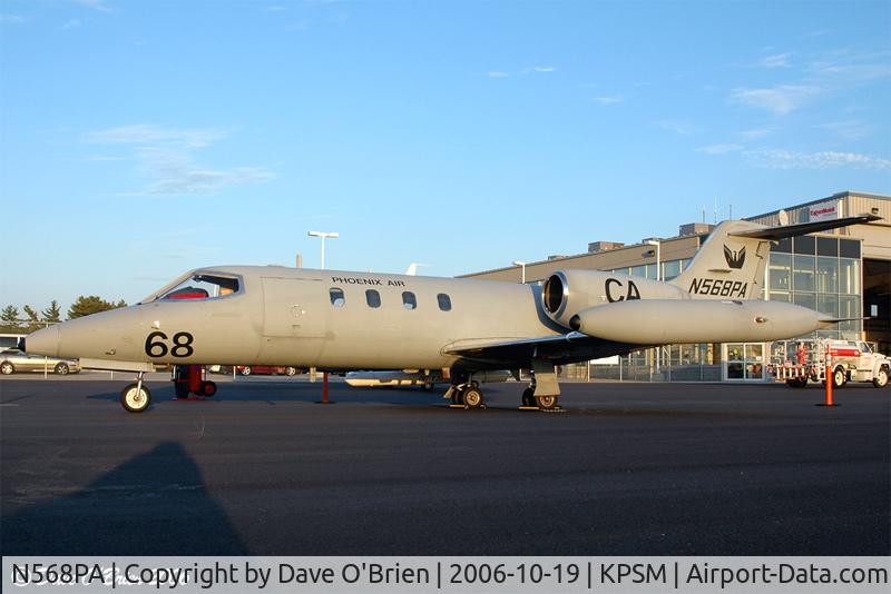 N568PA, 1978 Gates Learjet Corp. 35A C/N 205, 2 of these aircraft were working with an Alpha Jet