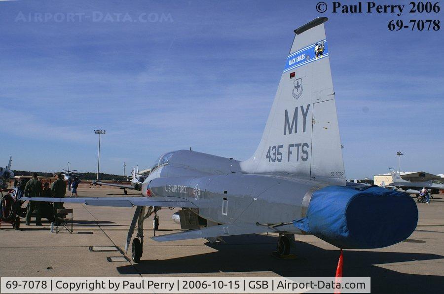 69-7078, 1969 Northrop T-38A Talon C/N T.6228, Talk about long-serving!  Look at this T-38