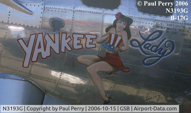 N3193G, 1944 Boeing B-17G Flying Fortress C/N 77255, The Yankee Lady, in all her glory.