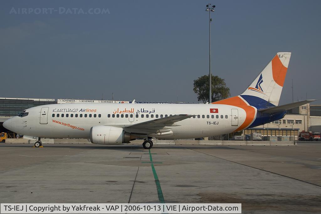 TS-IEJ, 1990 Boeing 737-322 C/N 24655, Karthago Airlines Boeing 737-300