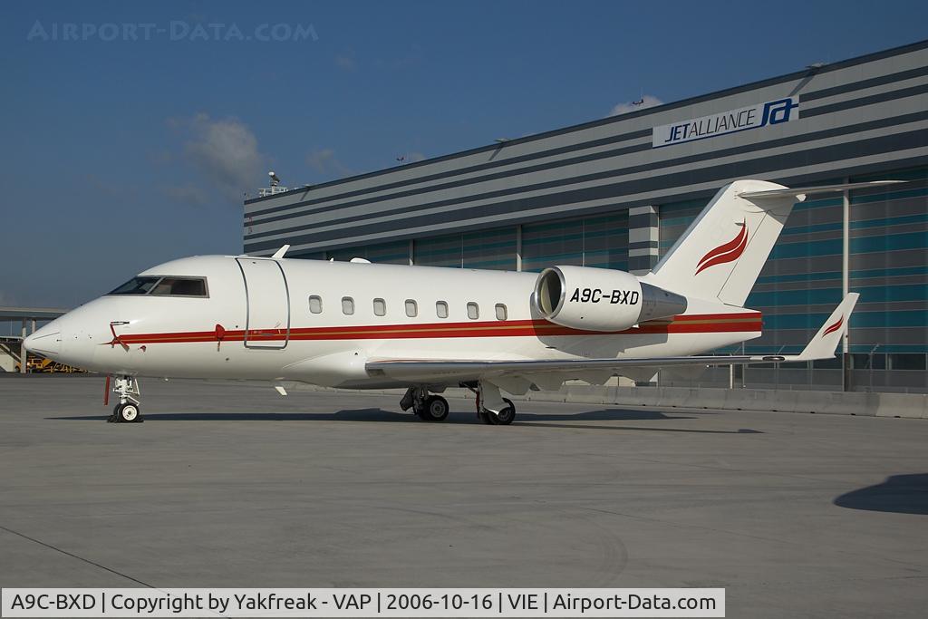 A9C-BXD, 1996 Canadair Challenger 601-3R (CL-600-2B16) C/N 5194, Canadair CL604 Challenger