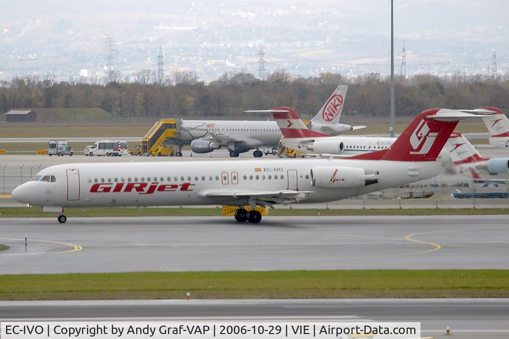 EC-IVO, 1993 Fokker 100 (F-28-0100) C/N 11452, Girjet F100