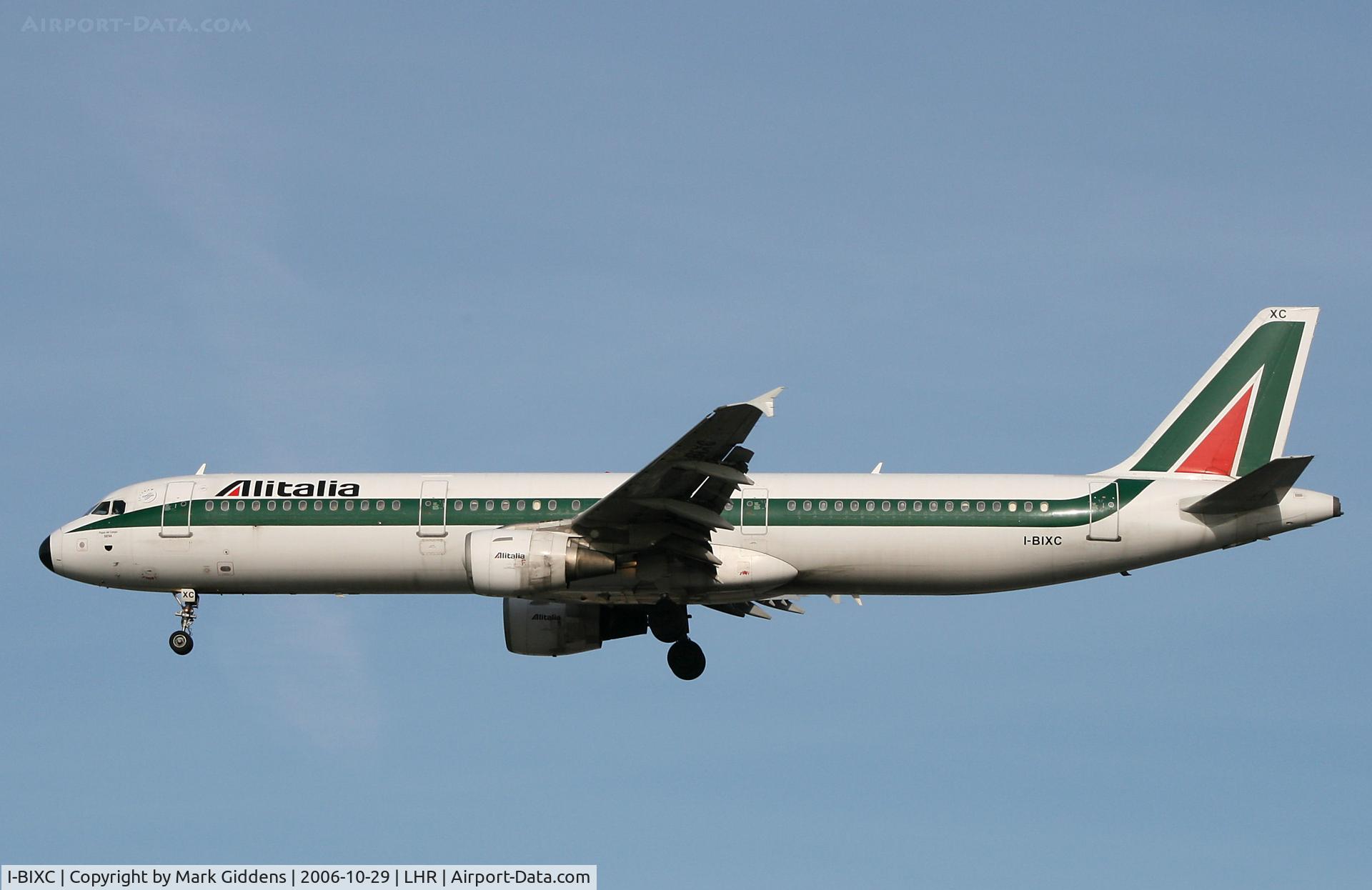 I-BIXC, 1995 Airbus A321-112 C/N 526, I-BIXC  Airbus A321-112  Alitalia