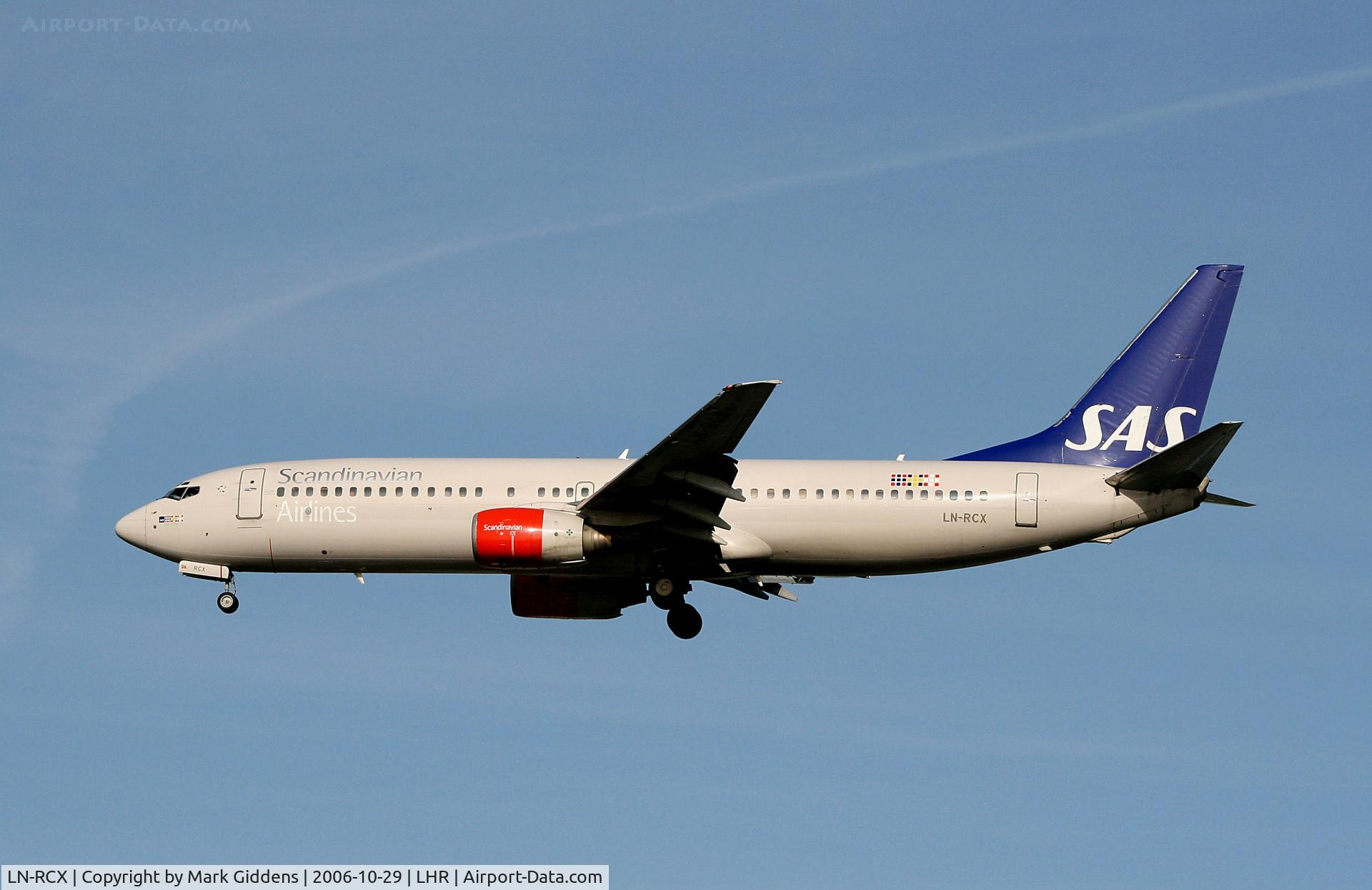 LN-RCX, 2000 Boeing 737-883 C/N 30196, LN-RCX  Boeing 737-883  SAS