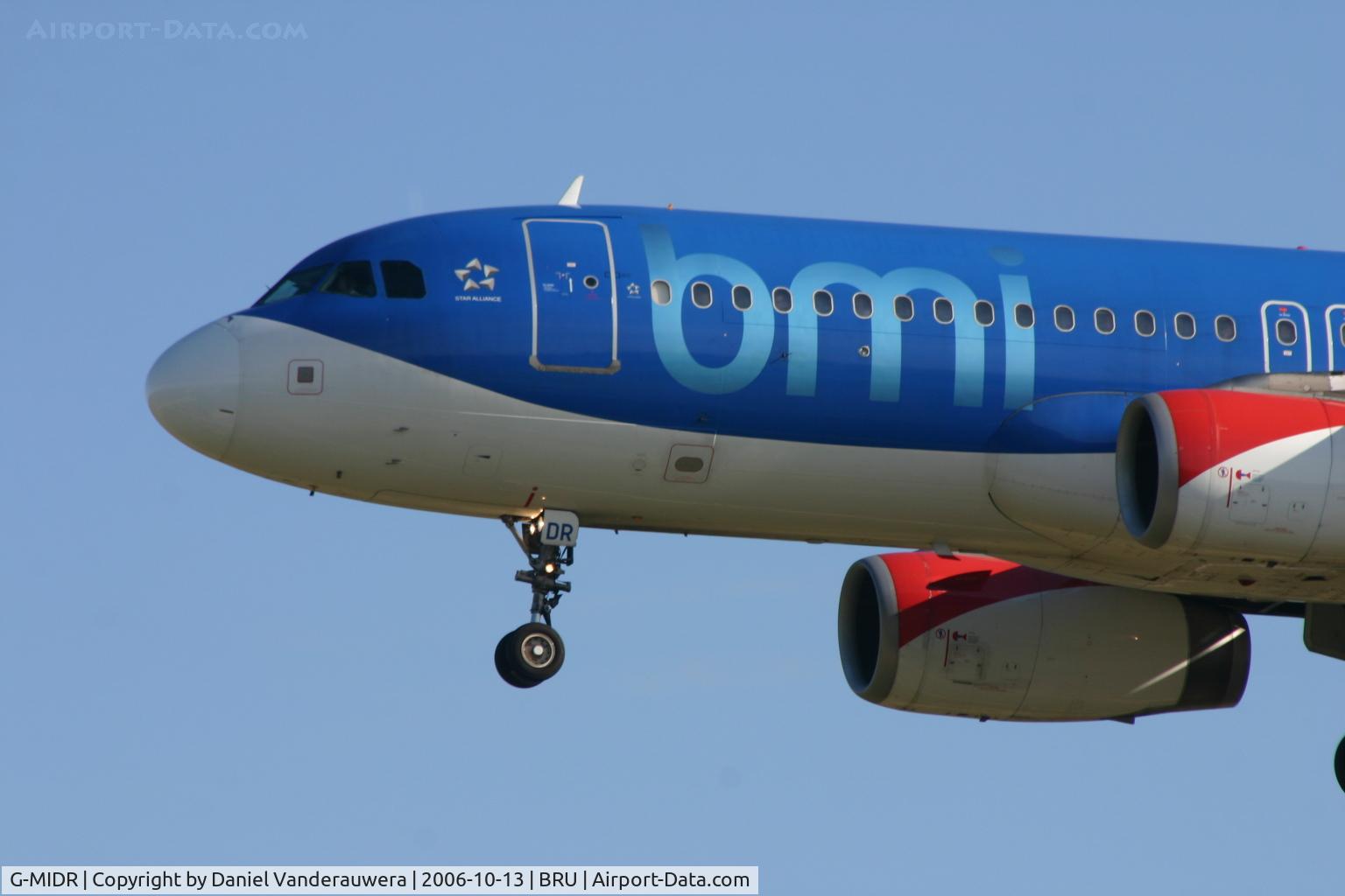 G-MIDR, 2002 Airbus A320-232 C/N 1697, close-up