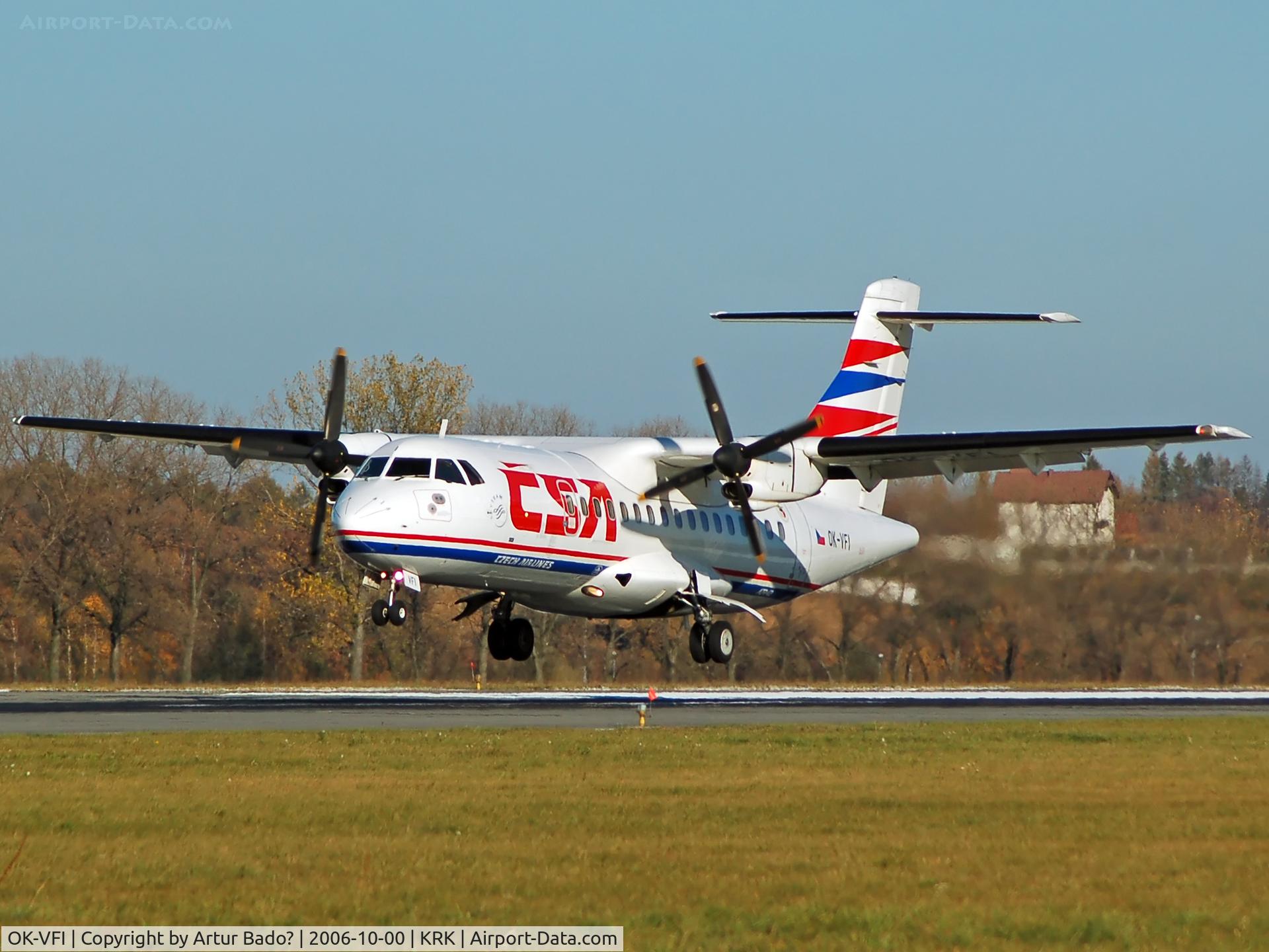 OK-VFI, 1990 ATR 42-320 C/N 173, CSA