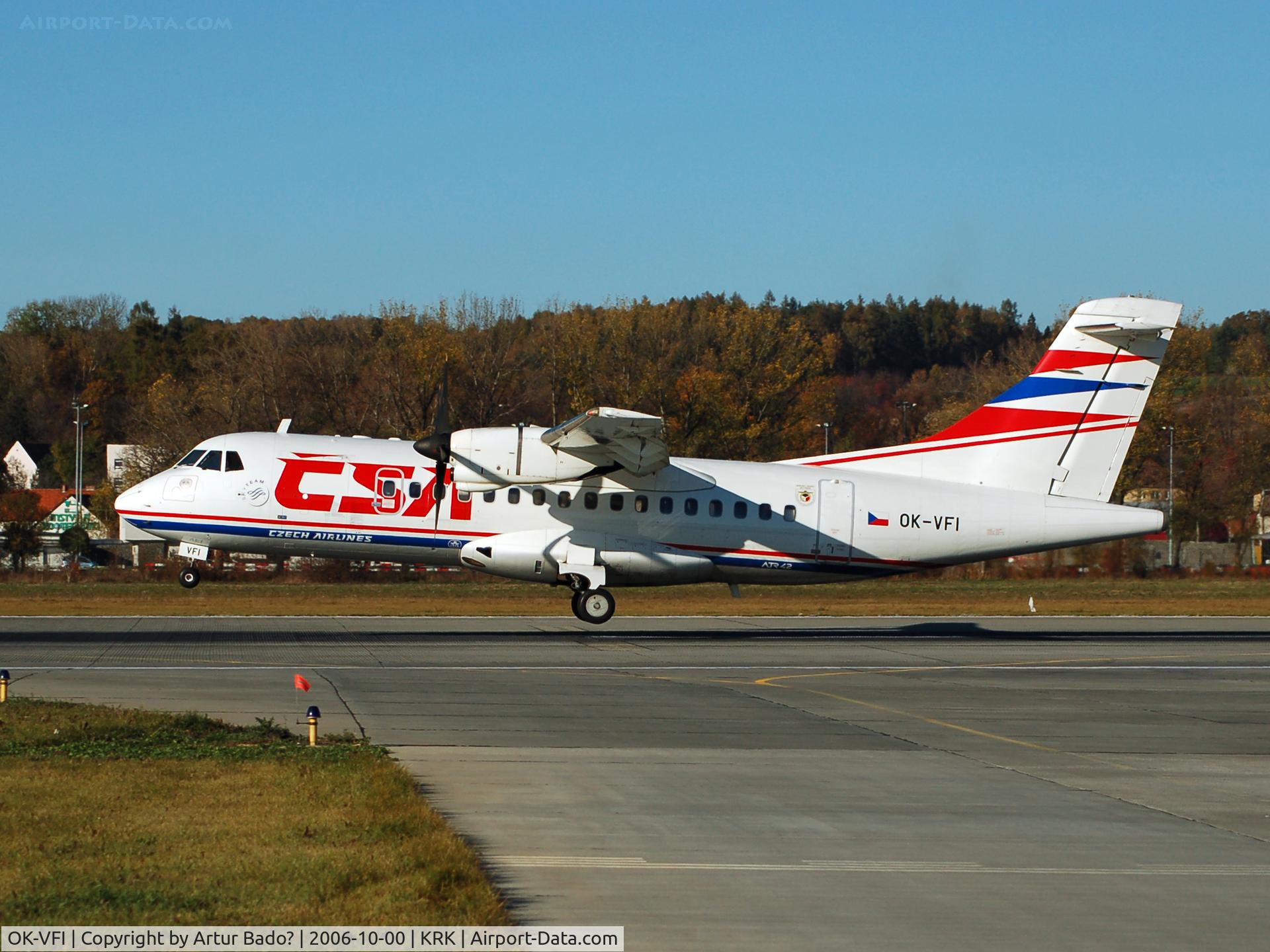 OK-VFI, 1990 ATR 42-320 C/N 173, CSA