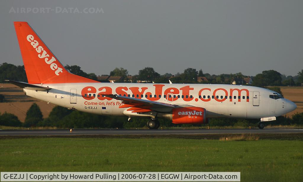 G-EZJJ, 2002 Boeing 737-73V C/N 30245, Luton