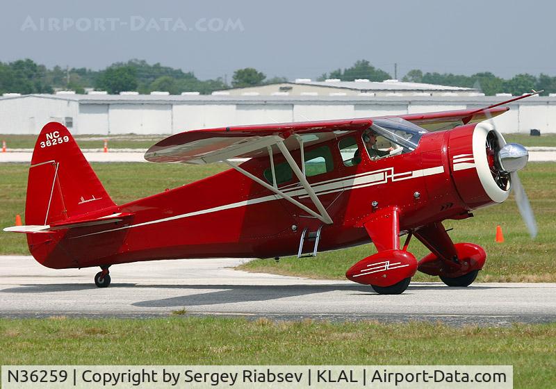 N36259, 1944 Howard Aircraft DGA-15P C/N 1770, Sun-n-fun 2006