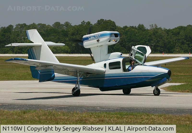 N110W, Aerofab Inc Lake 250 C/N 131, Sun-n-fun 2006