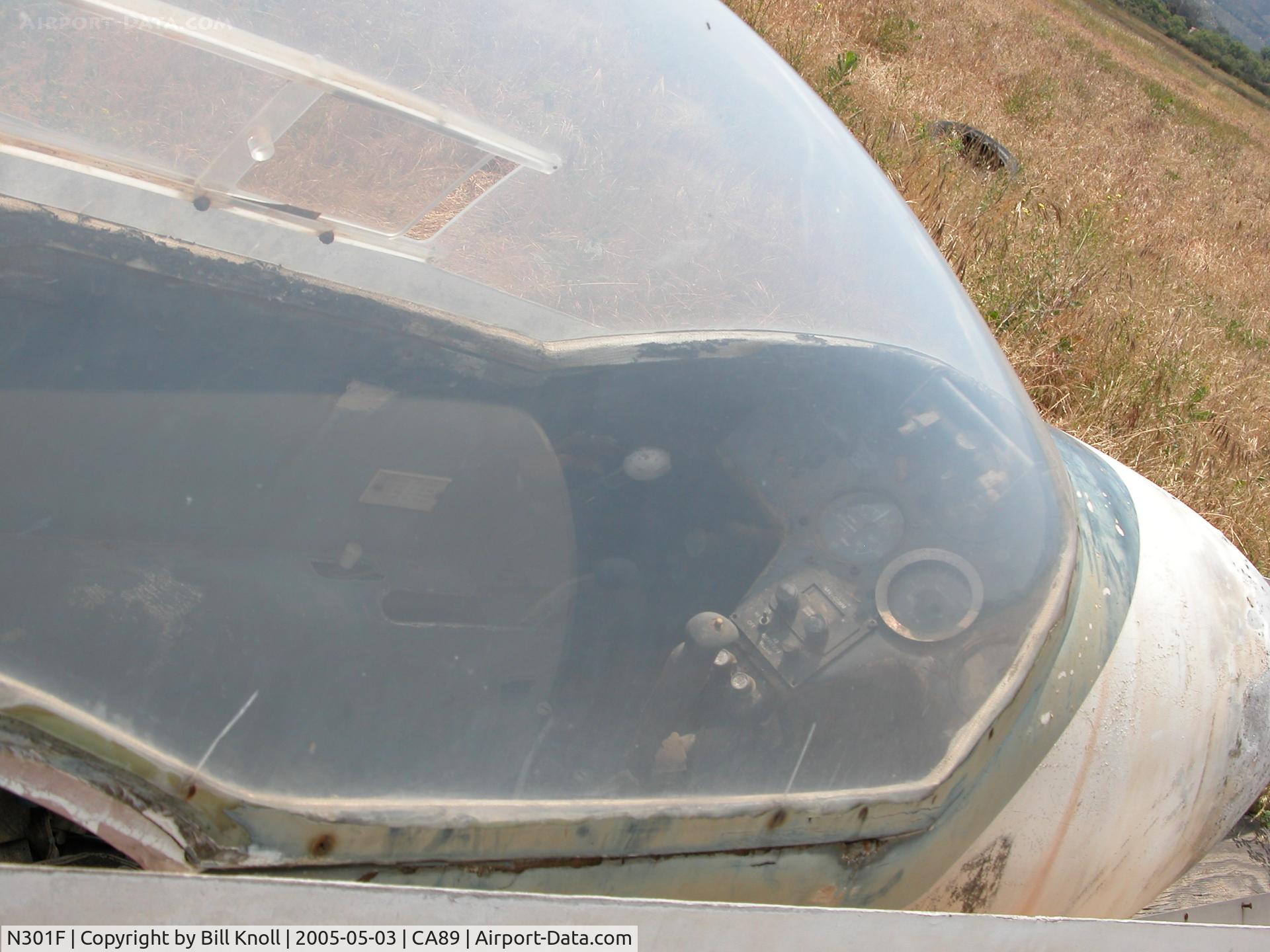 N301F, 1965 Glasflugel H 301 LIBELLE C/N 22, The cockpit