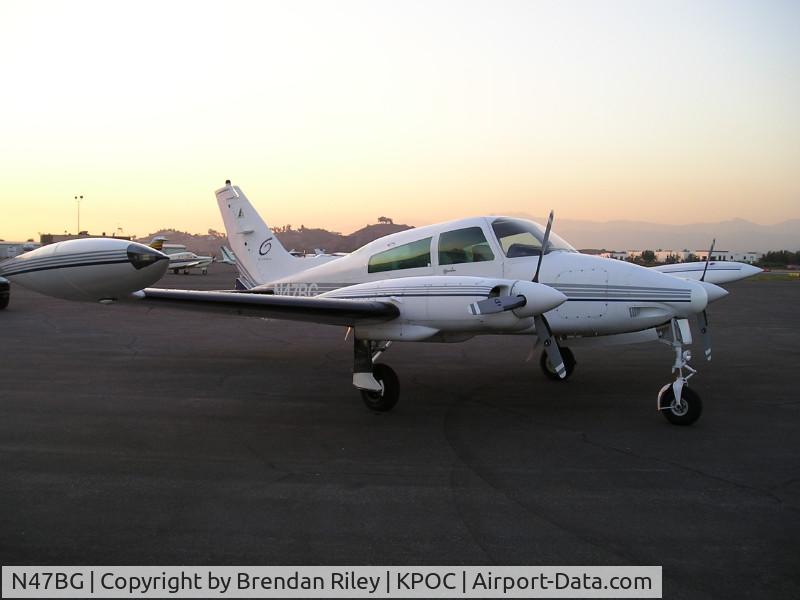 N47BG, 1974 Cessna 310Q C/N 310Q1061, 310Q side shot
