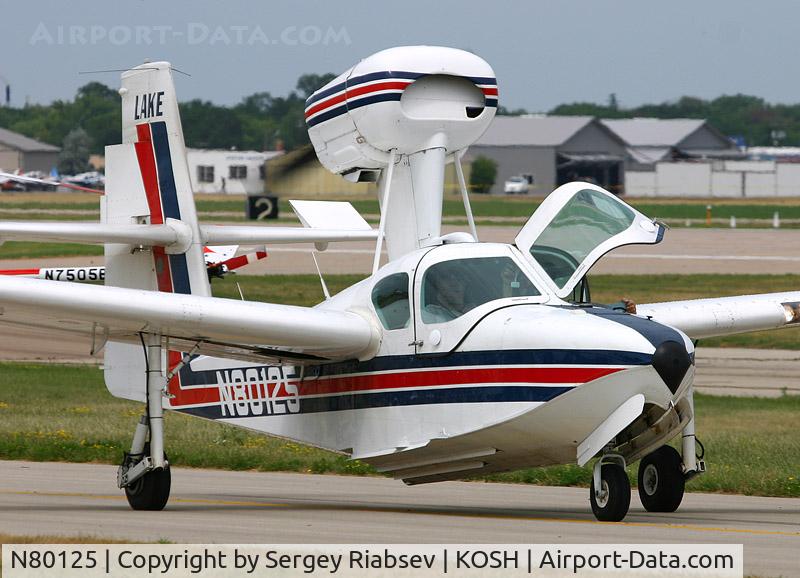 N80125, 1981 Lake LA-4-200 Buccaneer C/N 1070, EAA AirVenture 2005