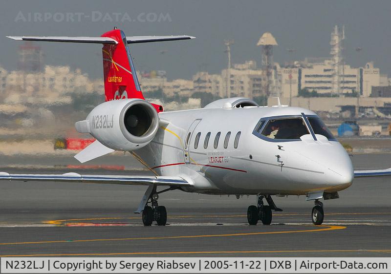 N232LJ, Learjet 60 C/N 60-232, Dubai airshow 2005