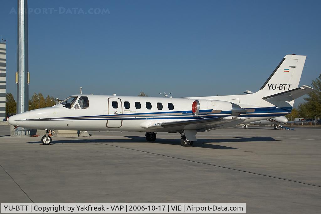 YU-BTT, 1981 Cessna 551 Citation II/SP C/N 551-0038, Cessna 550 Citation