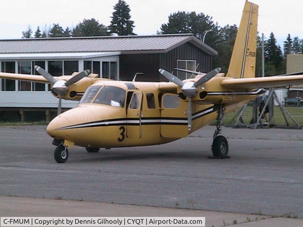 C-FMUM, 1971 Aero Commander 500S Shrike Commander C/N 3103, MUM  pror to re-paint