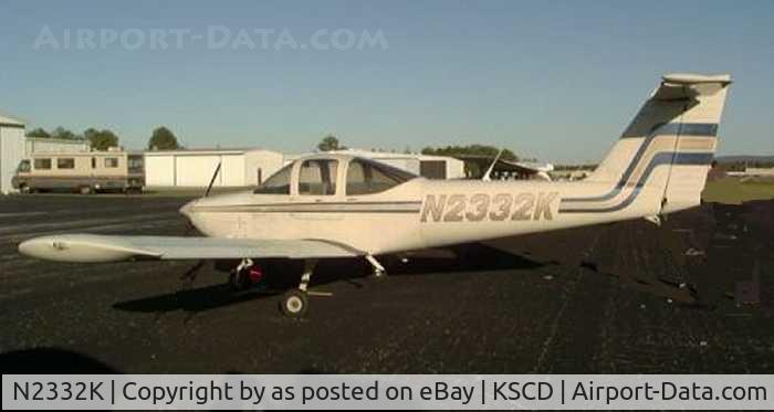 N2332K, 1979 Piper PA-38-112 Tomahawk Tomahawk C/N 38-79A0579, Piper Tomahawk