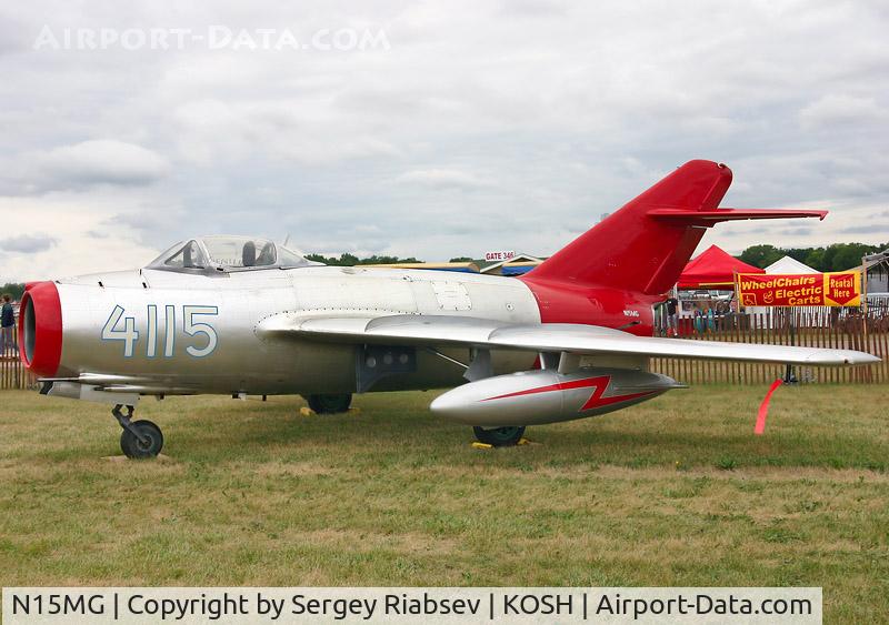 N15MG, 1954 Mikoyan-Gurevich MiG-15bis C/N 1411, EAA AirVenture 2005