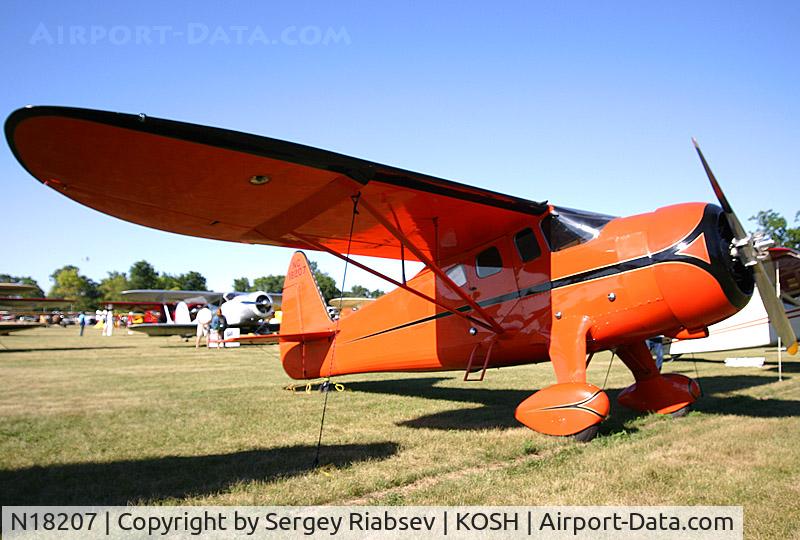 N18207, 1938 Howard Aircraft DGA-11 C/N 206, EAA AirVenture 2005