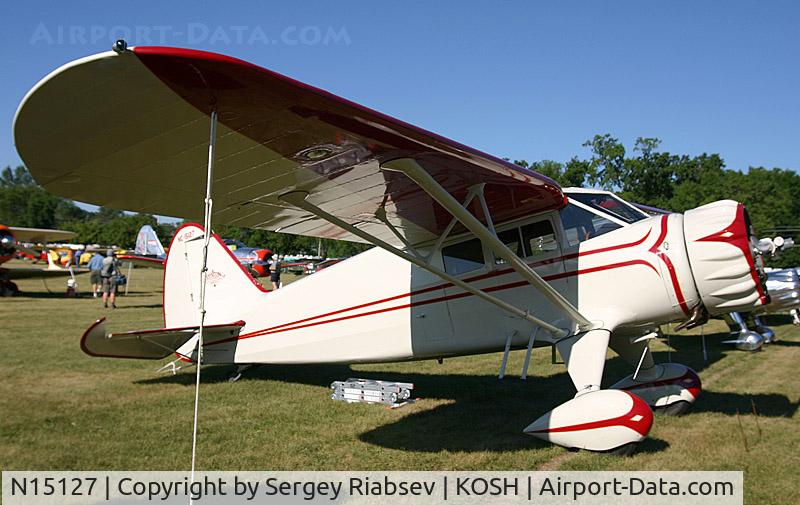 N15127, 1935 Stinson SR-6A Reliant C/N 9619, EAA AirVenture 2005