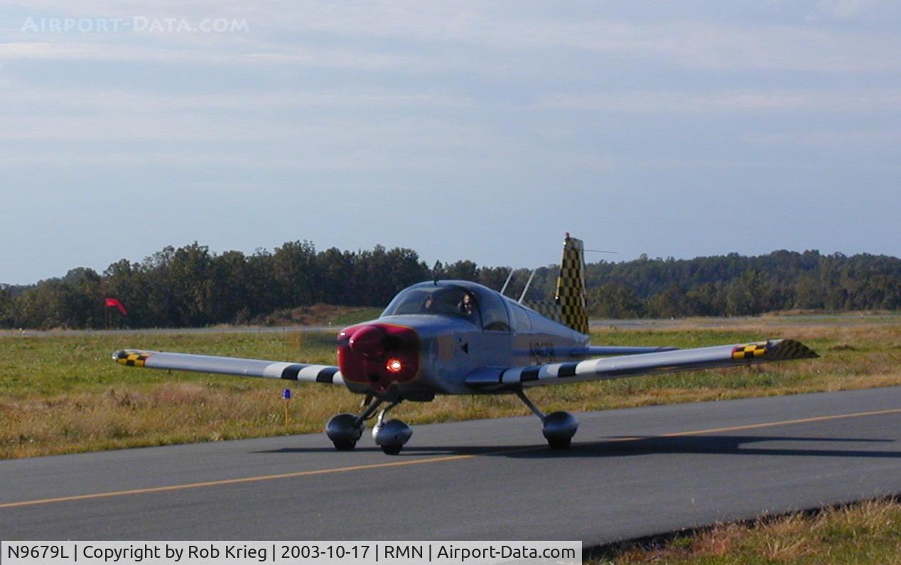 N9679L, 1973 Grumman American AA-1B Trainer C/N AA1B-0179, Taxi