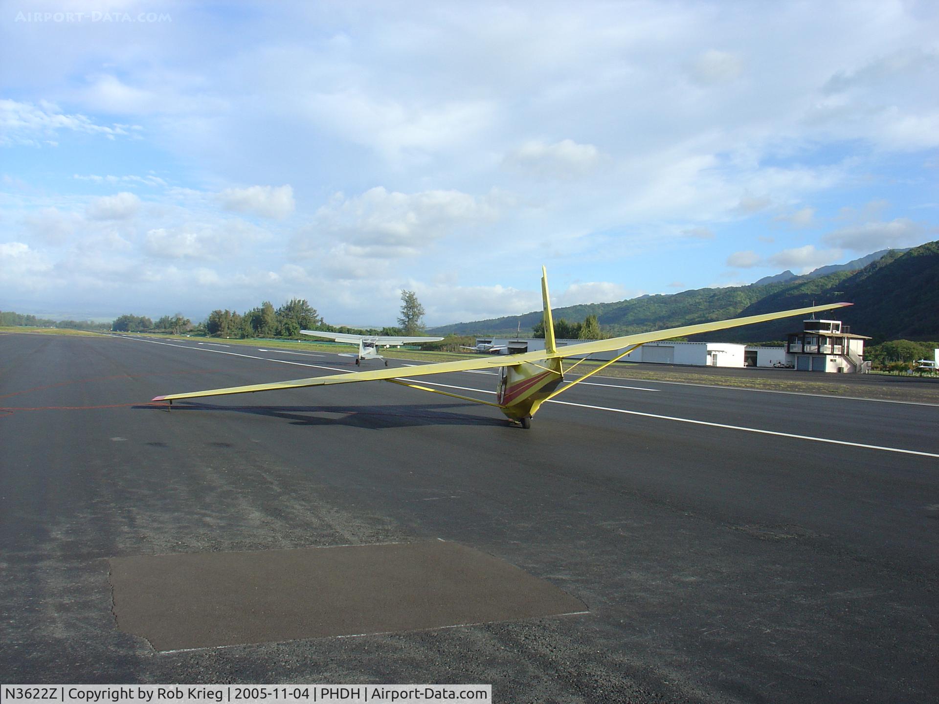 N3622Z, Schweizer SGS 2-33A C/N 575, Ready for tow