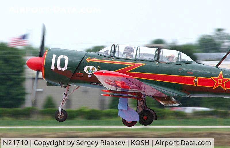 N21710, 1969 Nanchang CJ-6A C/N 2532059, EAA AirVenture 2005