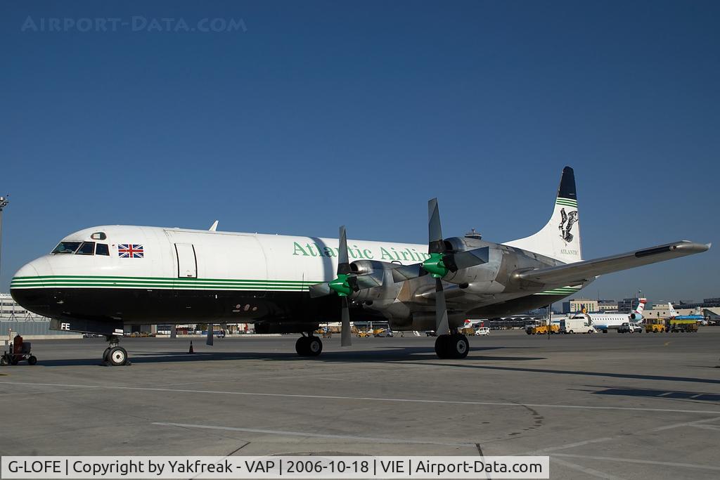 G-LOFE, 1966 Lockheed L-188C(A) Electra C/N 1144, Air Atlantic Lockheed Electra