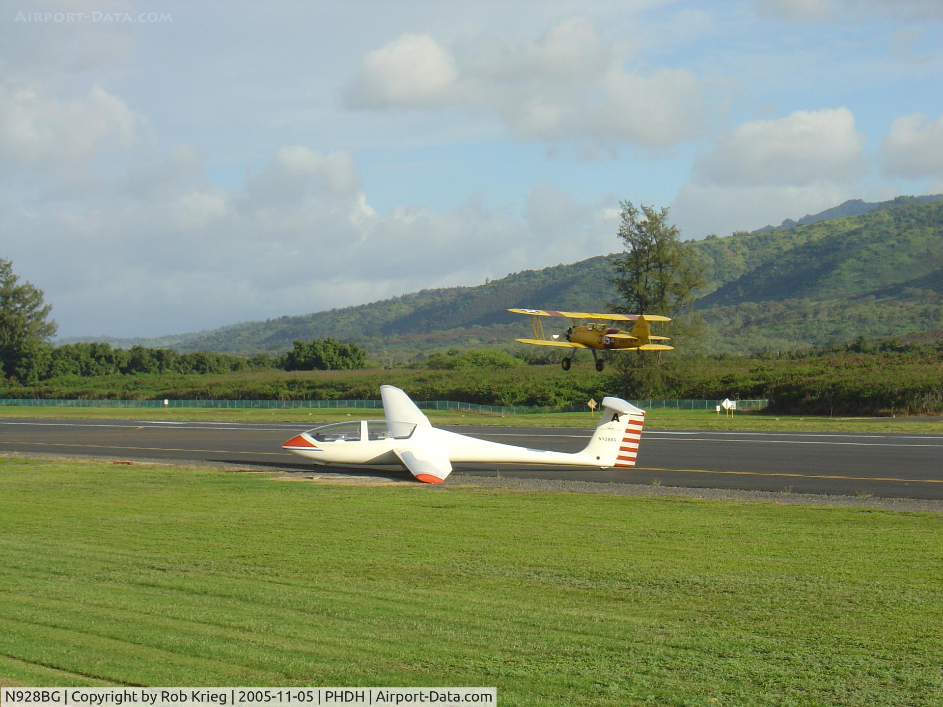 N928BG, Grob G-103A Twin II Acro C/N 34047-K-278, Dillingham ramp