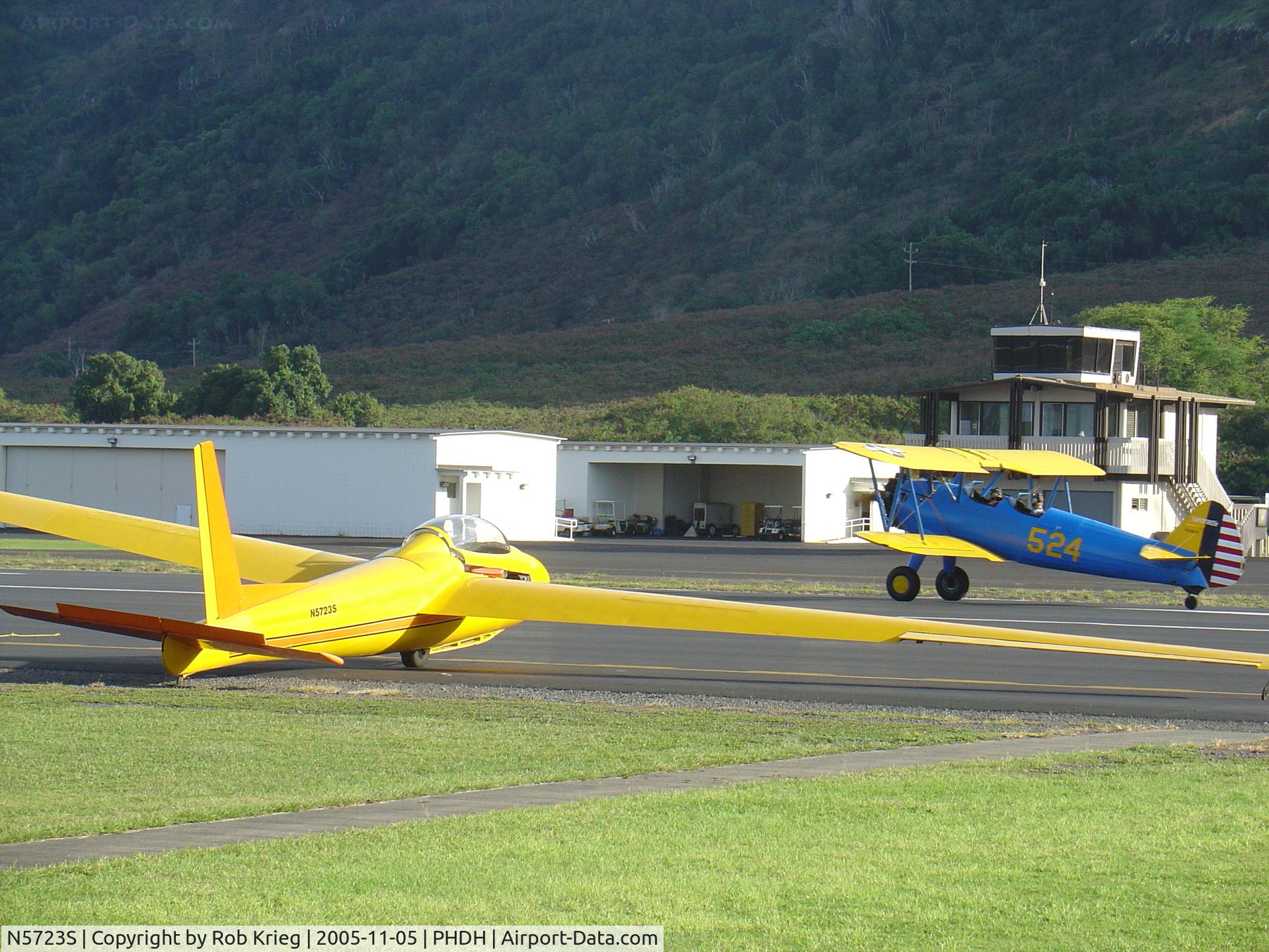 N5723S, 1967 Schweizer SGS 2-32 C/N 55, Dillingham ramp