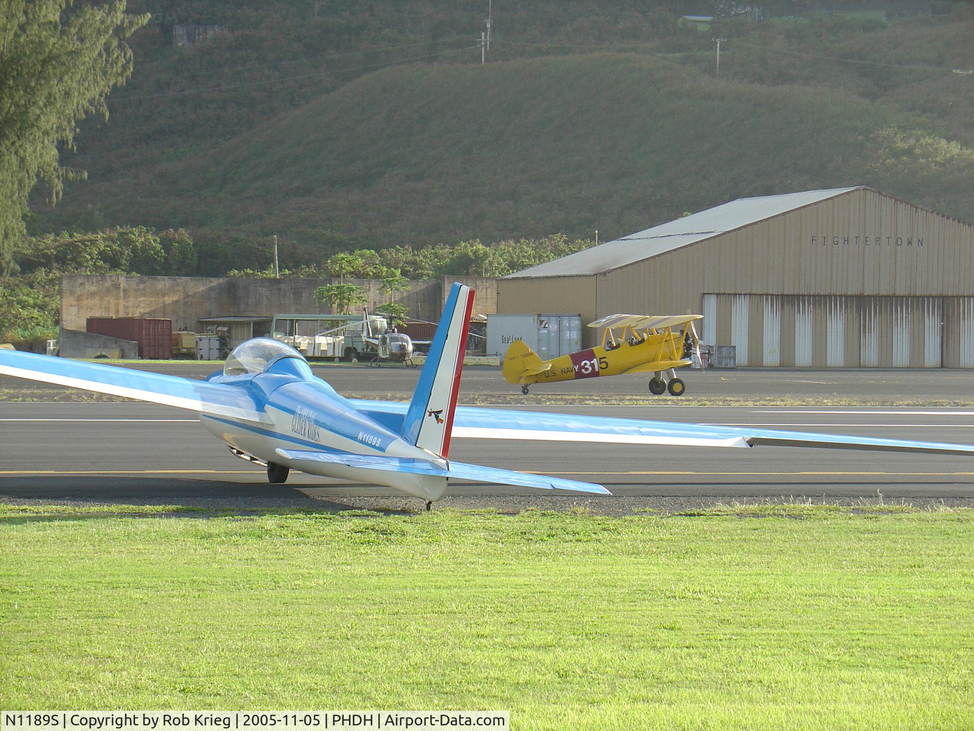N1189S, 1972 Schweizer SGS 2-32 C/N 62, Dillingham ramp