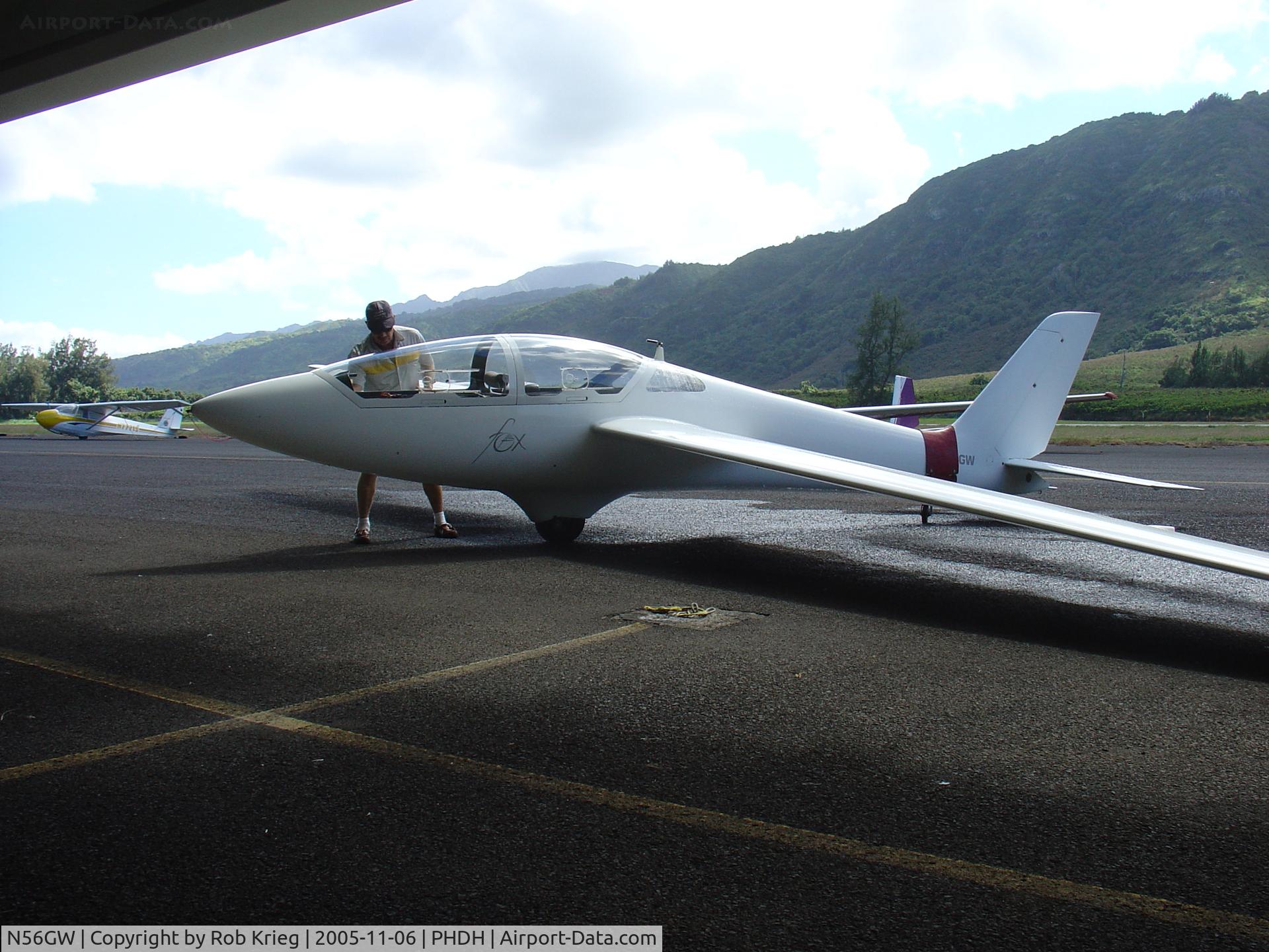 N56GW, 1995 Marganski MDM-1 Fox C/N 201, Dillingham ramp