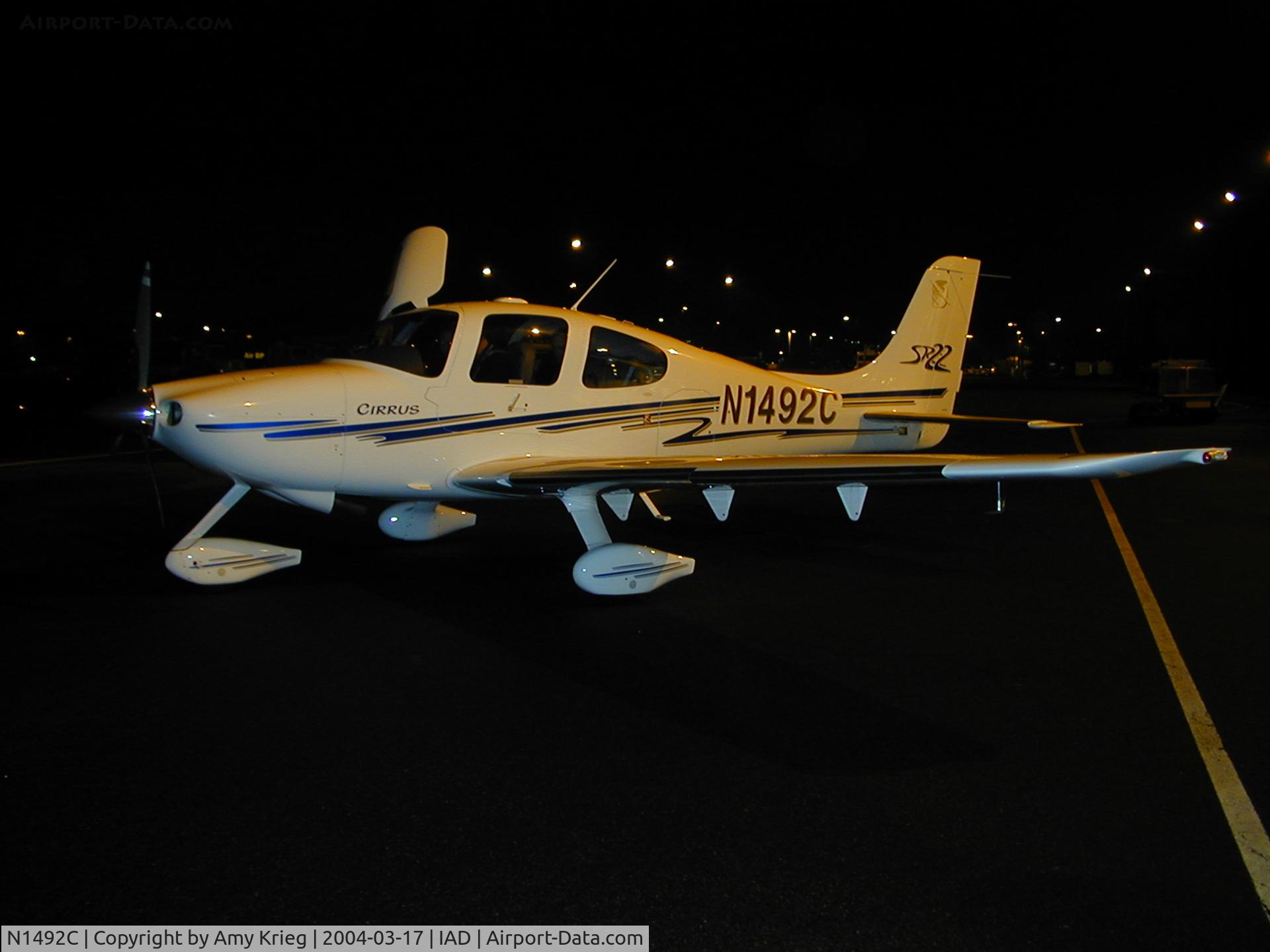 N1492C, 2003 Cirrus SR22 C/N 0567, Centennial Angle fundraiser flight for Angle Flight East