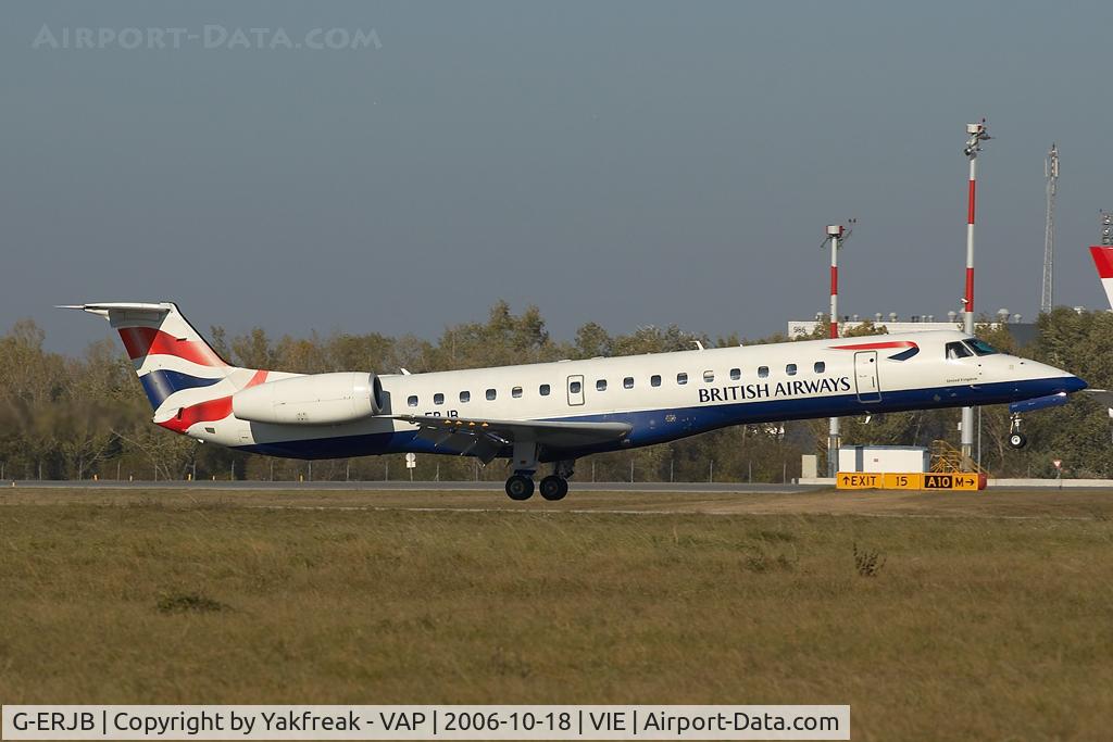 G-ERJB, 2000 Embraer EMB-145EP (ERJ-145EP) C/N 145237, British Airways Embraer 145