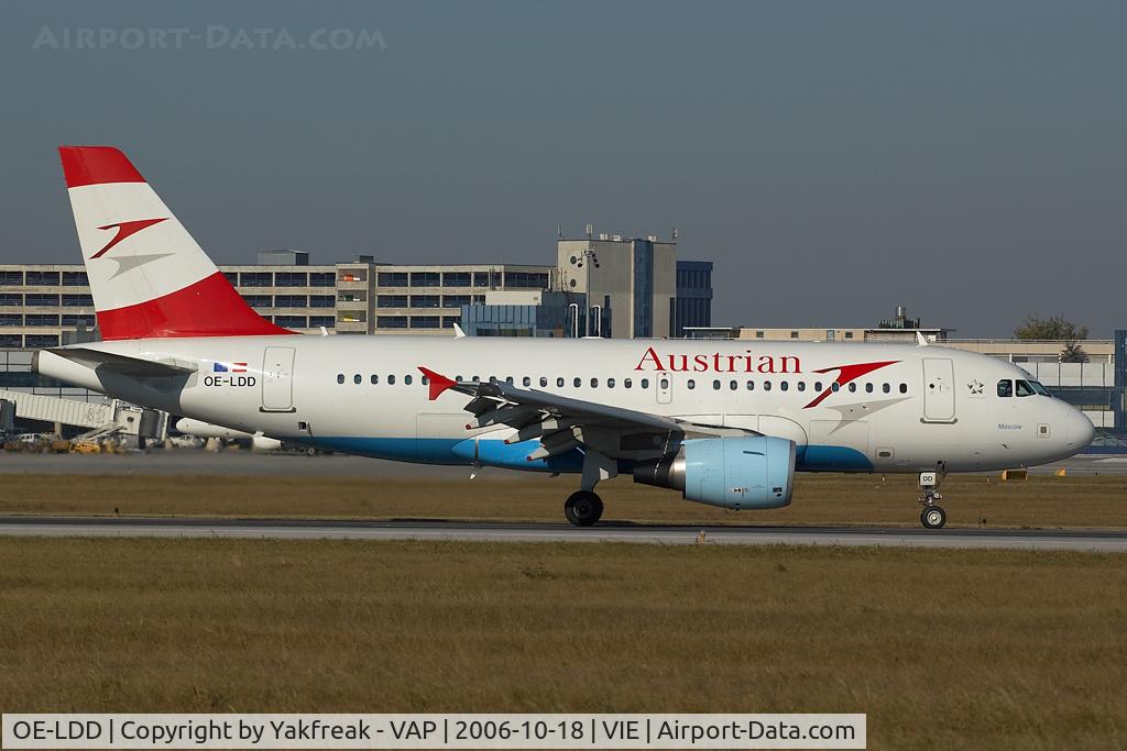 OE-LDD, 2005 Airbus A319-112 C/N 2416, Austrian Airlines Airbus 319