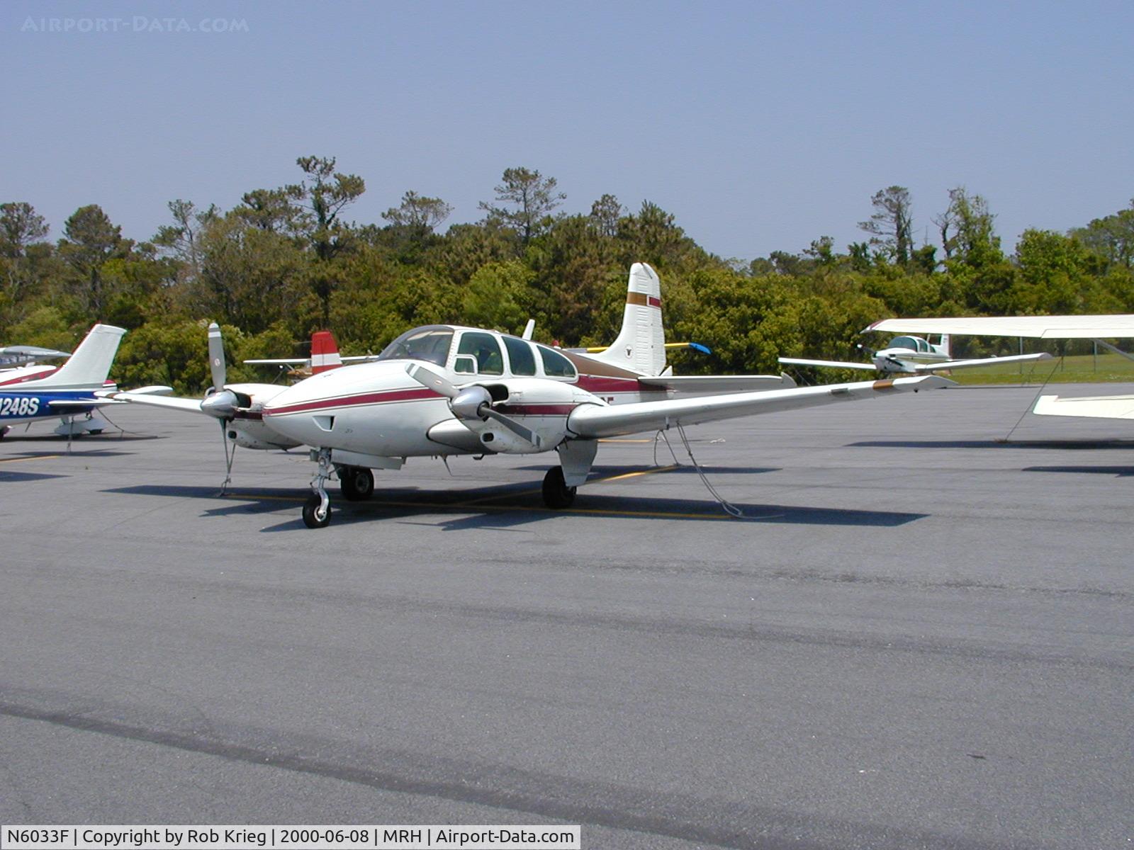 N6033F, 1965 Beech D95A Travel Air C/N TD-626, TravelAir