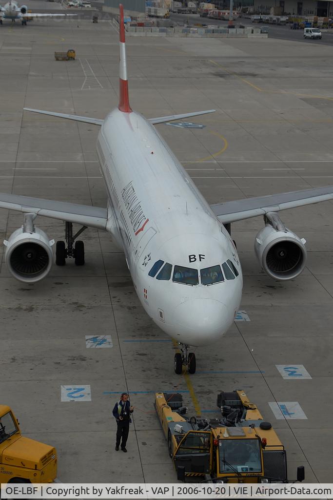 OE-LBF, 2001 Airbus A321-211 C/N 1458, Austrian Airlines Airbus 321