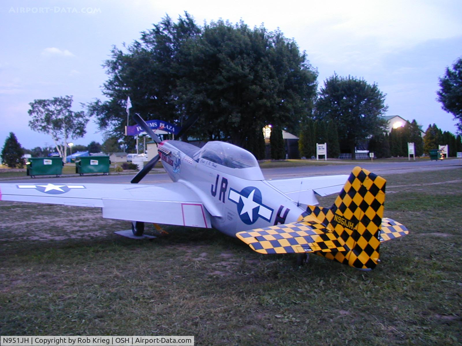 N951JH, 2000 Lakeland Flyers Inc 2/3 Scale P-51 Mustang C/N 68, Replica Fighters HQ, Airventure 2003