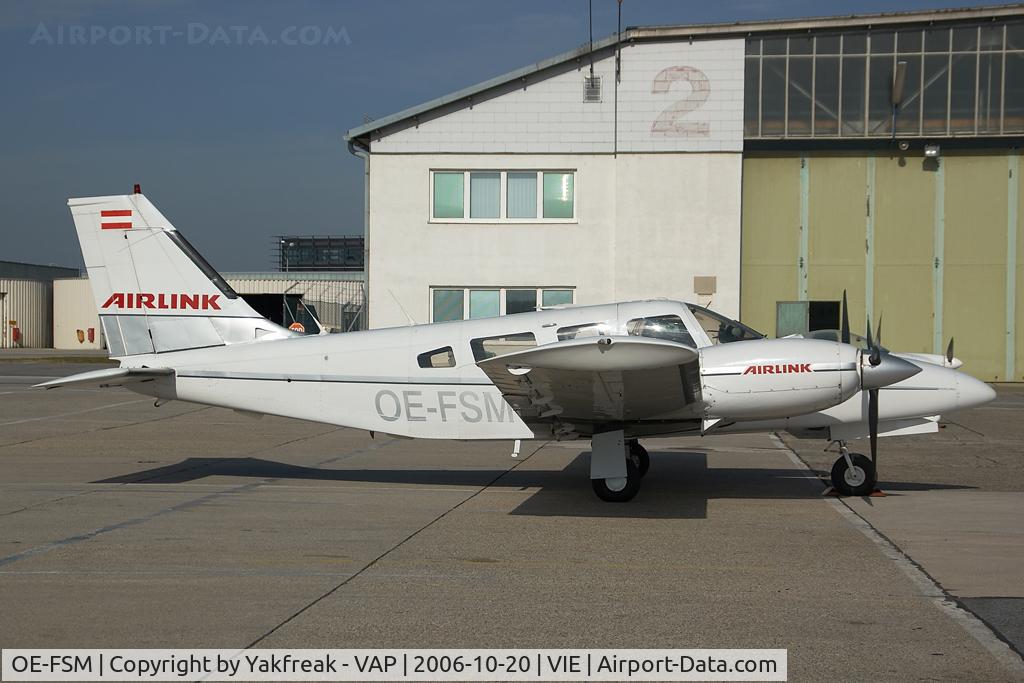 OE-FSM, Piper PA-34-200T C/N 34-7970359, Airlink Piper 34 Seneca