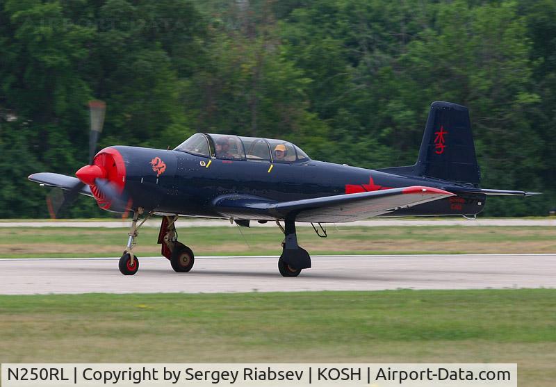 N250RL, 1968 Nanchang CJ-6A C/N 2432066, EAA AirVenture 2005