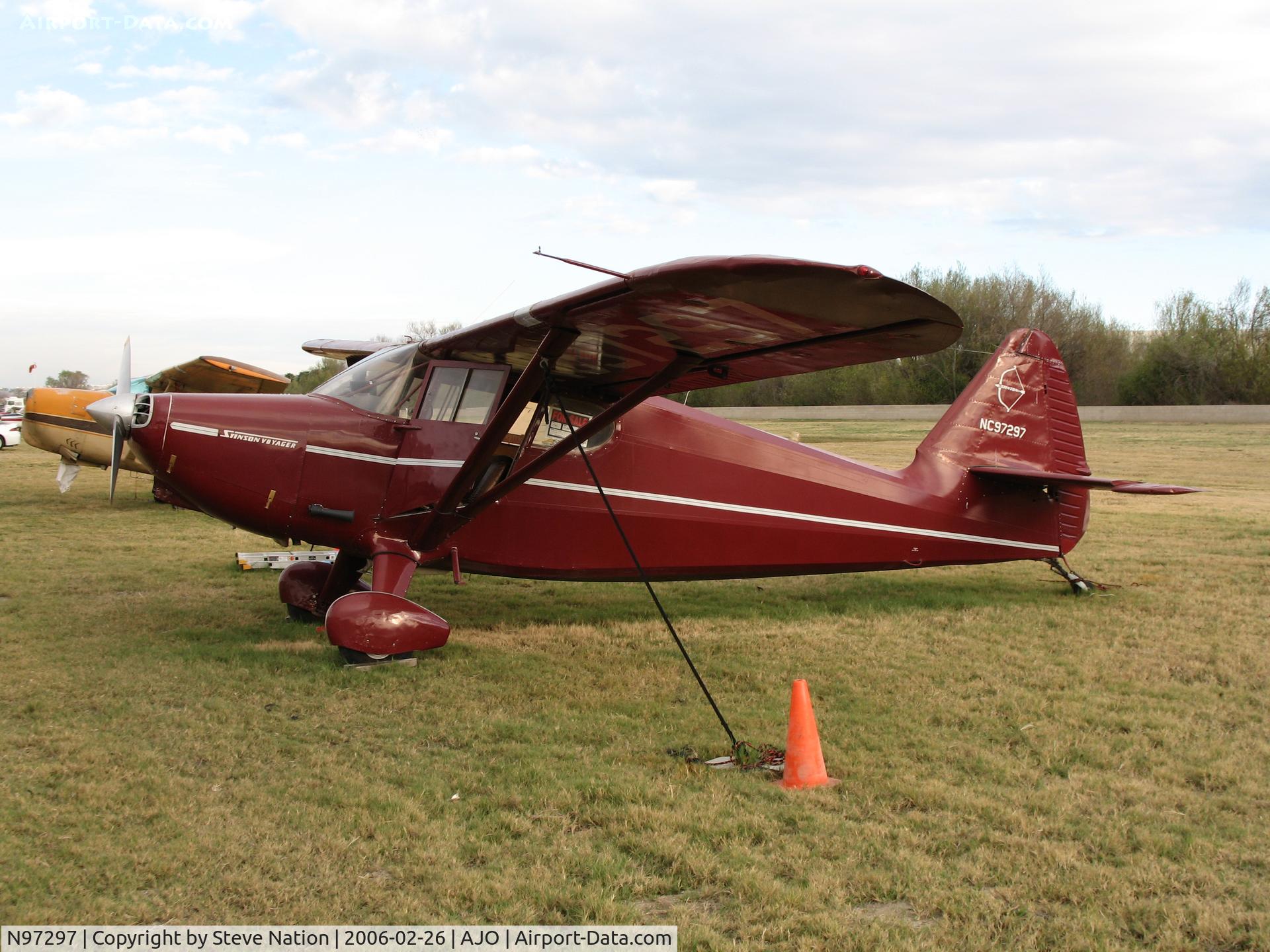 N97297, 1946 Universal Stinson 108 C/N 108-297, 1948 Universal Stinson 108 as 