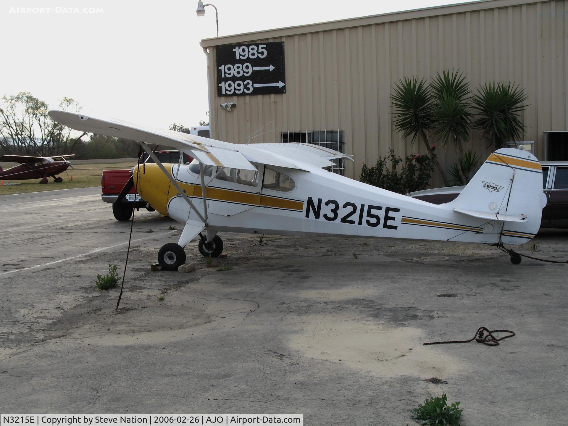 N3215E, 1946 Aeronca 11AC Chief C/N 11AC-1558, 1946 Aerona 11AC @ Corona Municipal Airport, CA