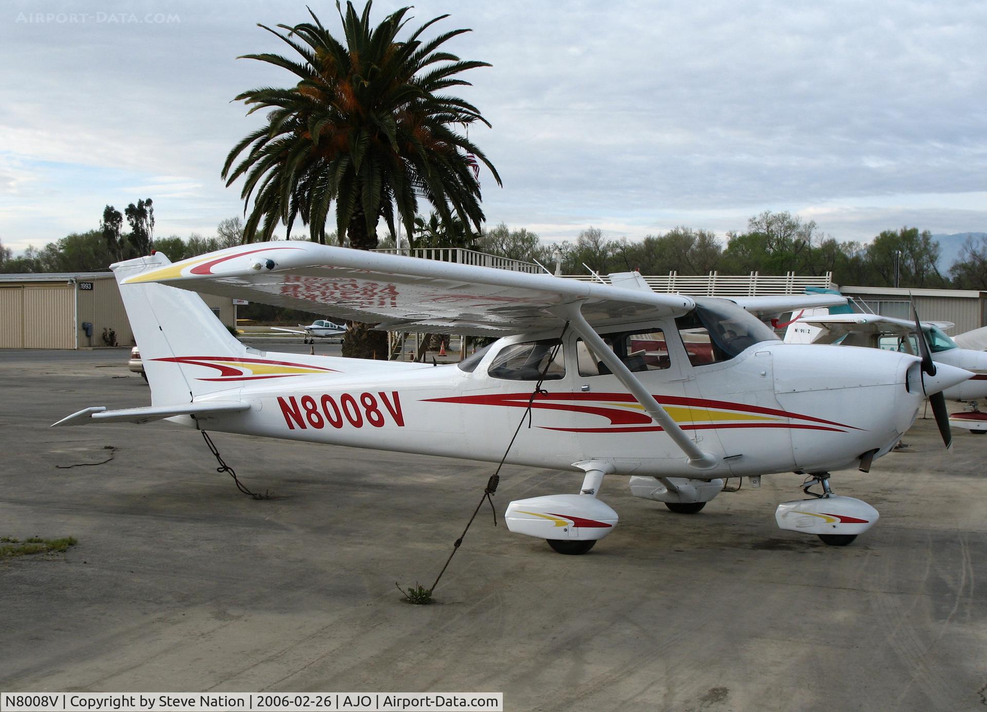 N8008V, 1977 Cessna 172N C/N 172-70251, 1981 Cessna 172N  @ Corona Municipal Airport, CA