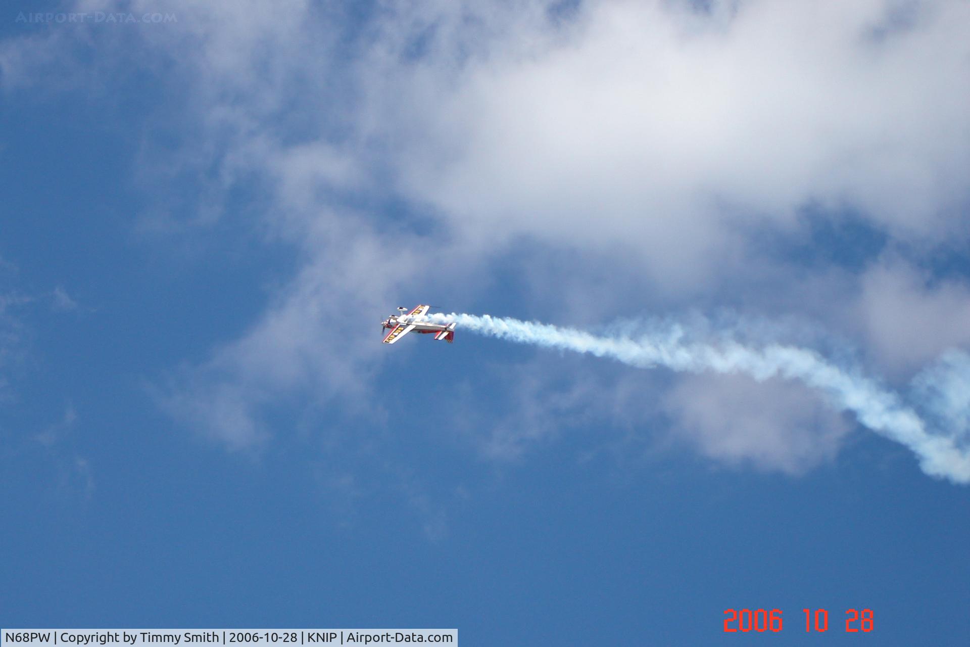 N68PW, Extra EA-300S C/N 030, Patty Wagstaff doing her stuff at NAS in Jacksonville