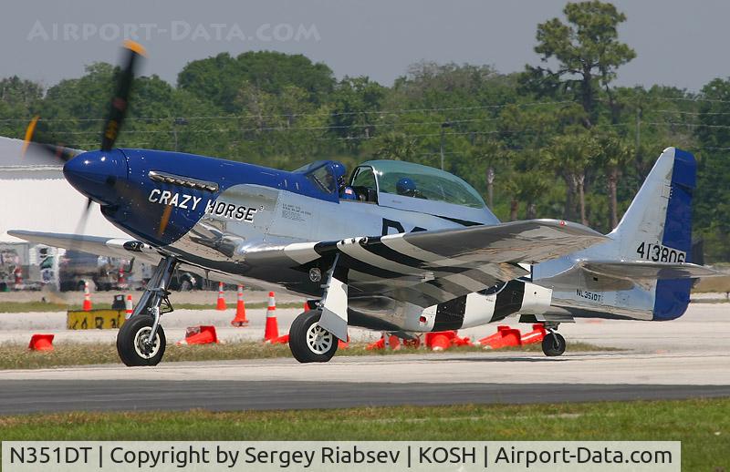 N351DT, 1944 North American P-51D Mustang C/N 122-41042, Sun-n-fun 2006