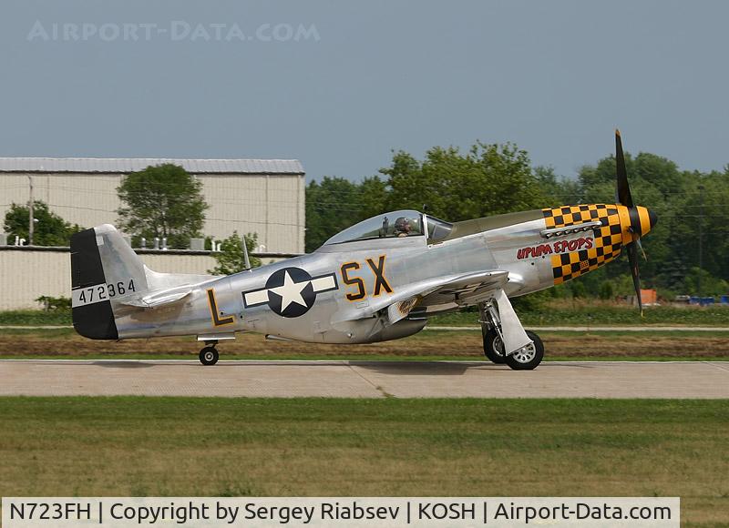 N723FH, 1944 North American P-51D Mustang C/N 44-72364, EAA AirVenture 2005