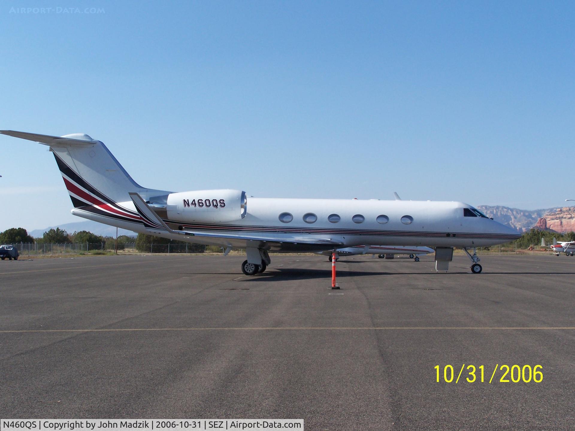 N460QS, 1999 Gulfstream Aerospace G-IV C/N 1360, Sedona Airport