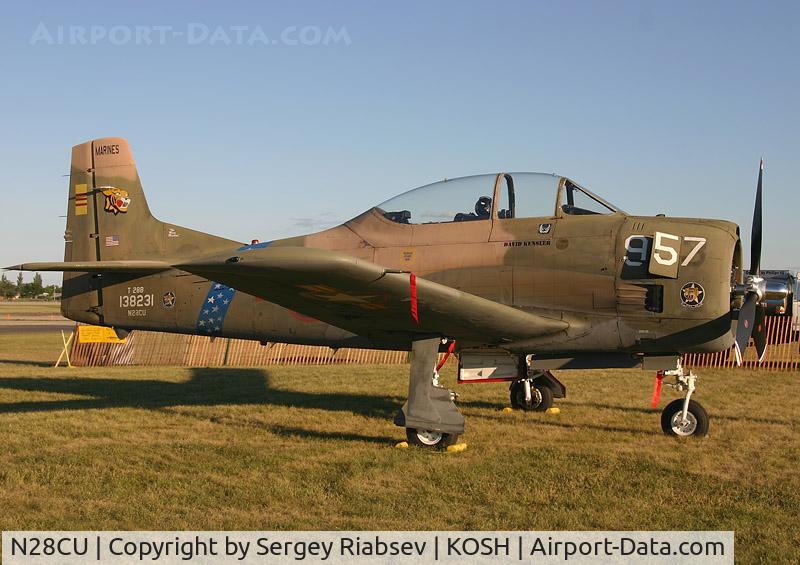N28CU, 1956 North American T-28B C/N 200302, EAA AirVenture 2005
