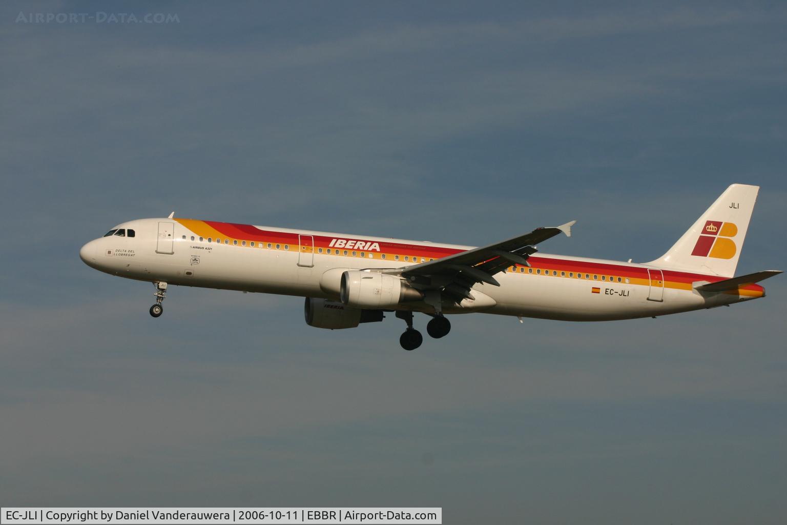 EC-JLI, 2005 Airbus A321-211 C/N 2563, arrival of DELTA DEL LLOBREGAT