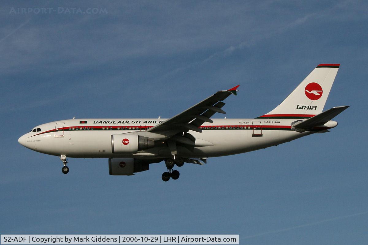 S2-ADF, Airbus A310-300 C/N 700, S2-ADF  Airbus A310-325  Bangladesh Airlines